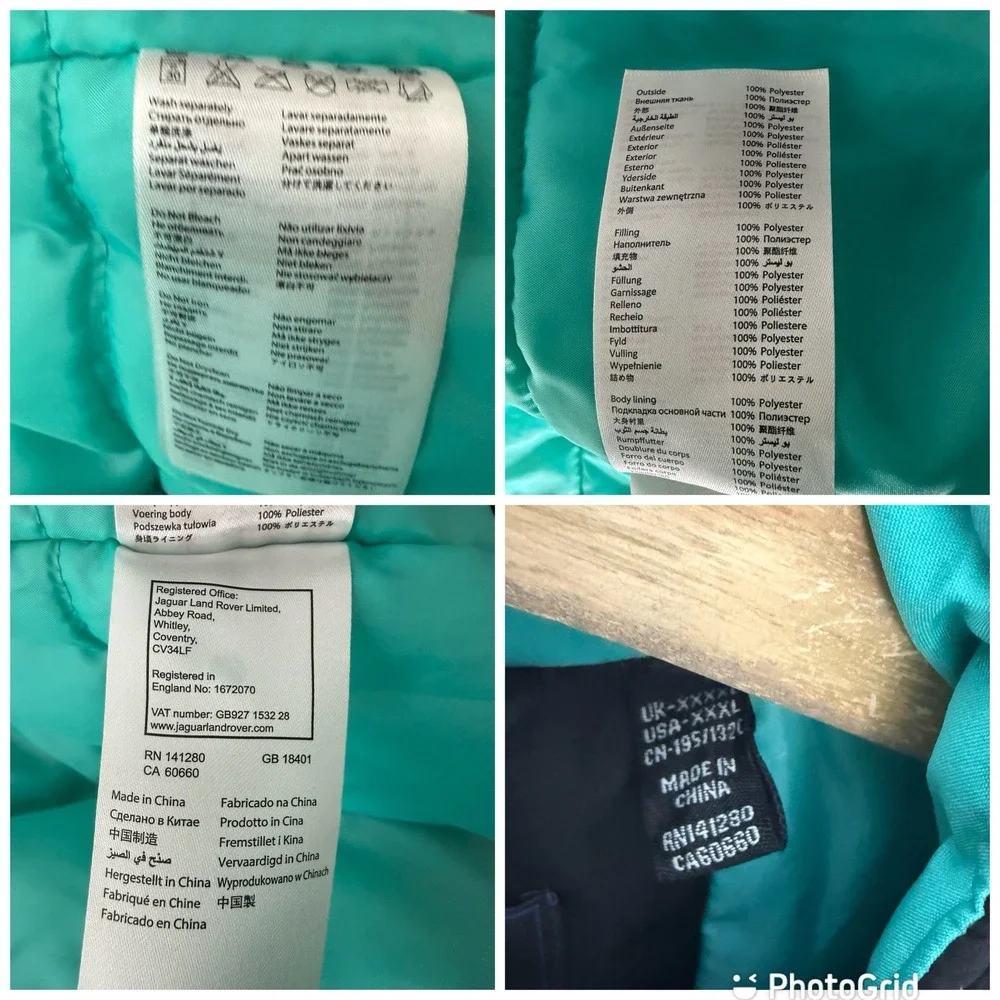 Jaguar gilet panasonic